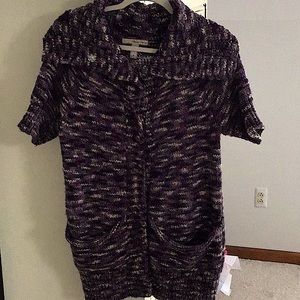 Short sleeve sweater